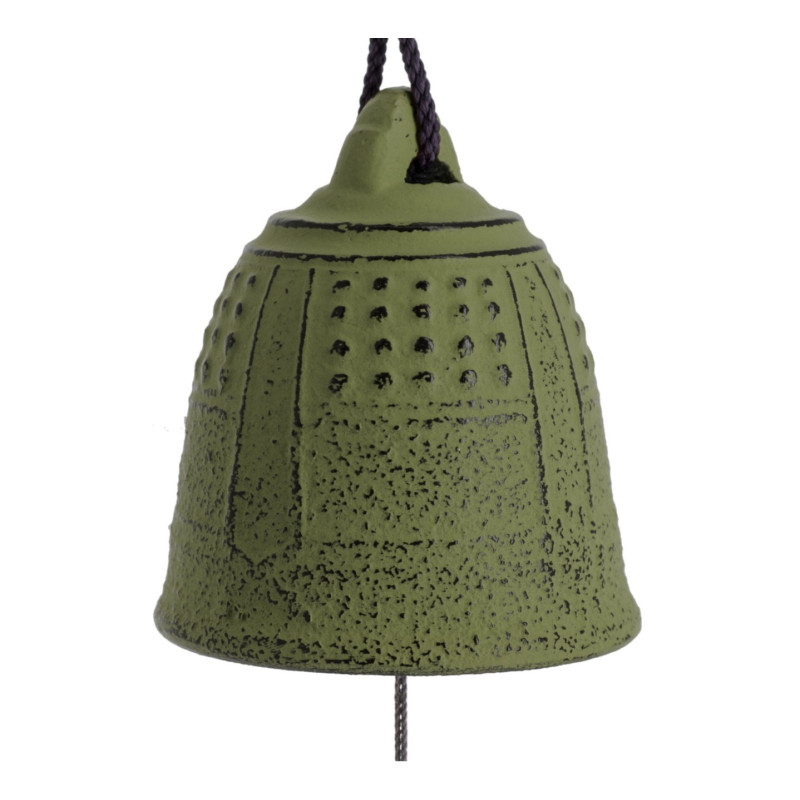 Cloche Feng Shui Furin Iwachu Verte 5,5 cm
