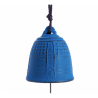 Cloche Feng Shui Furin Iwachu Bleue 5,5 cm