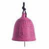 Cloche Feng Shui Furin Iwachu Fuschia 5,5 cm