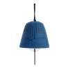 Cloche Feng Shui Furin Iwachu Bleue Royale 4,5 cm