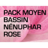 Pack Moyen Bassin - Nénuphar rose