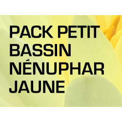 Pack Petit Bassin - Nénuphar jaune