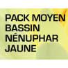 Pack Moyen Bassin - Nénuphar jaune